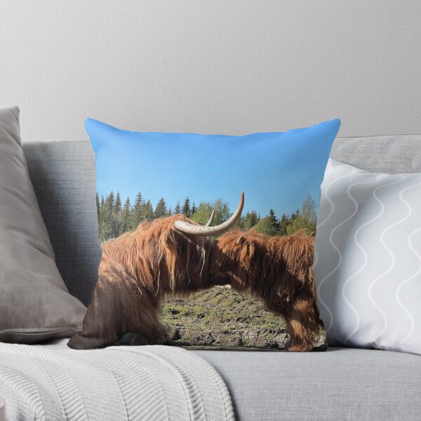 Item preview, Scottish Highland Cattle Cow and Calf 4428 designed and sold by SaarelaHighland.