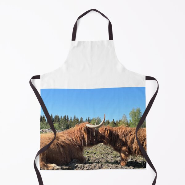 Item preview, Scottish Highland Cattle Cow and Calf 4428 designed and sold by SaarelaHighland.