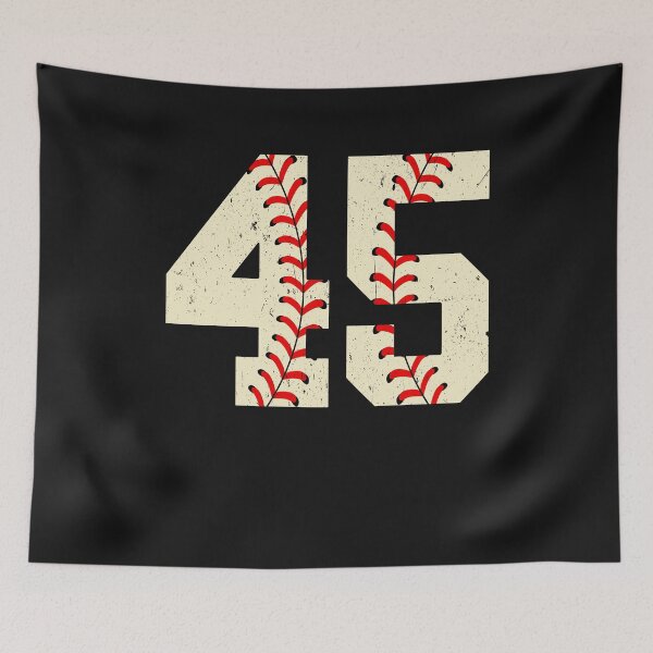 Item preview, Baseball Number 45 Baseball Birthday 45 Baseball Themed 45th designed and sold by mainana78.