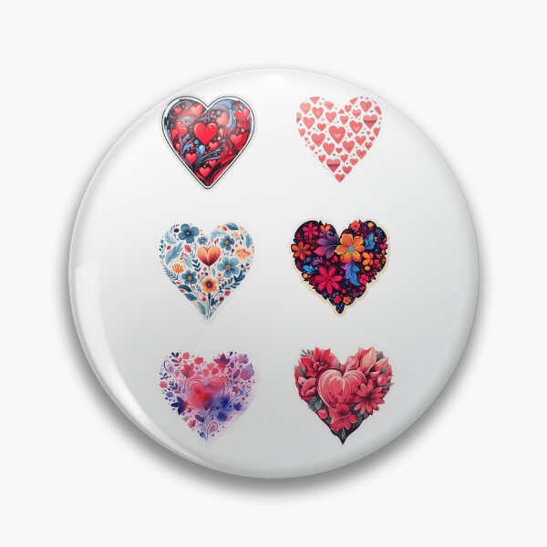 Item preview, Collection of Interesting Hearts' Design designed and sold by Izabela Sawka.