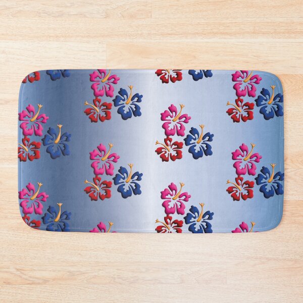 Item preview, Design in metallic tones with flowers of tropical Hawaiian style. designed and sold by Martapp.