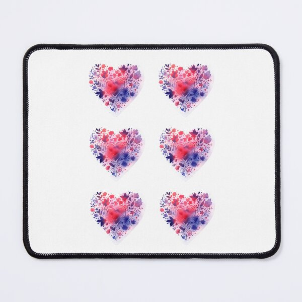 Item preview, Hearts with Flowers designed and sold by Izabela Sawka.