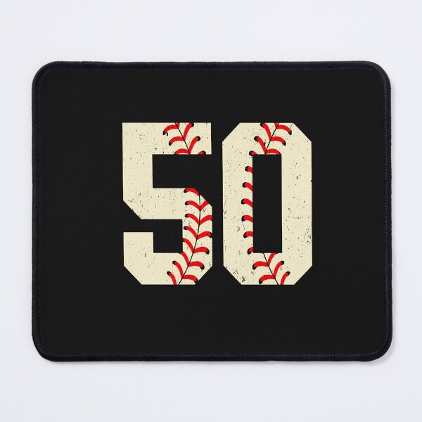 Item preview, Baseball Number 50 Baseball Birthday 50 Baseball Themed 50th designed and sold by mainana78.