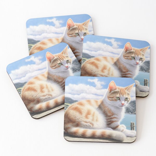 Item preview, Ginger Kitten sitting in the sun designed and sold by Liljinkzy.