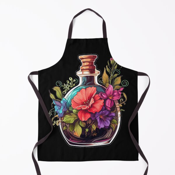 Item preview, Perfume Bottle, watercolor flowers designed and sold by Mateusz Majcherek.