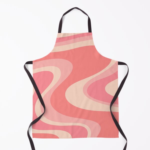 Item preview, Trippy Dream Wave Machine Abstract Retro Swirl Pattern in Blush Pink Tones designed and sold by kierkegaard.