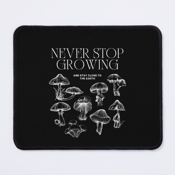 Item preview, Never Stop Growing Cool Trippy Psychedelic designed and sold by BuddyBuilder.