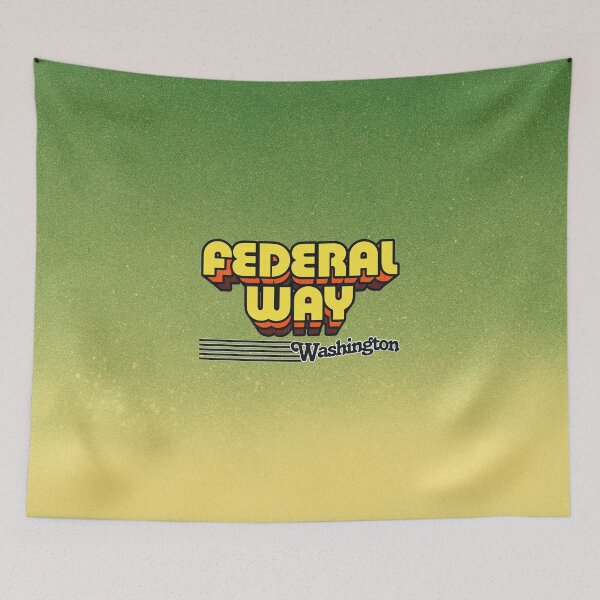 Item preview, Federal Way, Washington | Retro Stripes designed and sold by retroready.