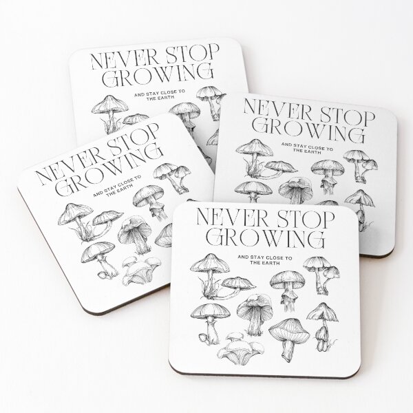 Item preview, Never Stop Growing Cool Trippy Psychedelic  designed and sold by BuddyBuilder.