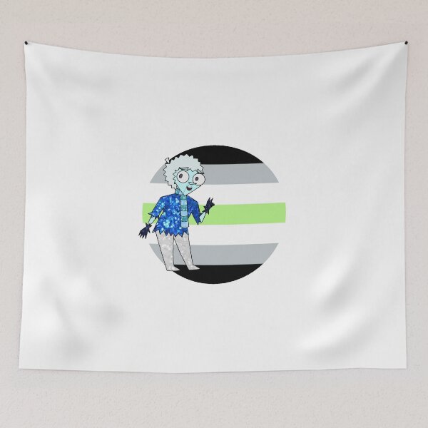 Item preview, Snow Miser Agender Flag designed and sold by TheGothDork.