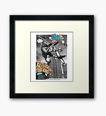 Return of the King, Movie Kong Spoof Framed Print