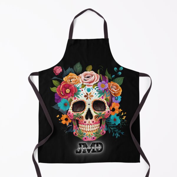 Item preview, Stunning Floral Sugar Skull 3 of 4 designed and sold by Jenson Major.