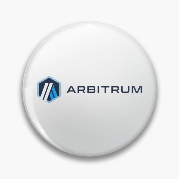 Item preview, Arbitrum ARB Crypto Altcoin -  A Timeless Fusion of Symbol and Navy Typography designed and sold by CryptoMoods.