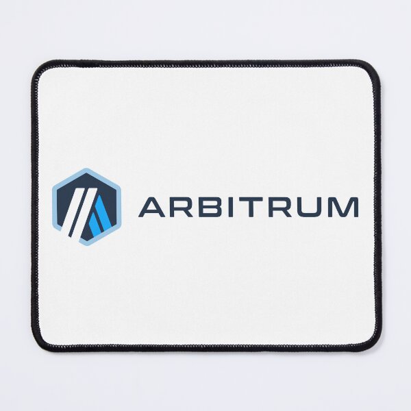 Item preview, Arbitrum ARB Crypto Altcoin -  A Timeless Fusion of Symbol and Navy Typography designed and sold by CryptoMoods.