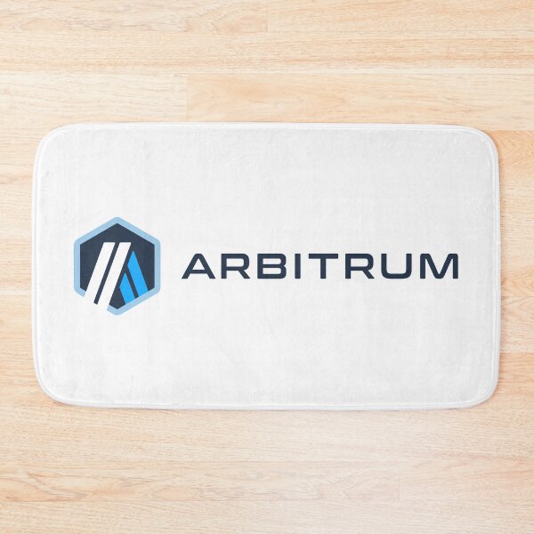 Item preview, Arbitrum ARB Crypto Altcoin -  A Timeless Fusion of Symbol and Navy Typography designed and sold by CryptoMoods.