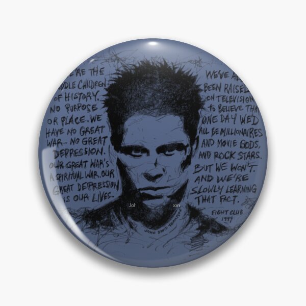 Item preview, Fight Club - Tyler Durden   	 designed and sold by hwmllphwt65.