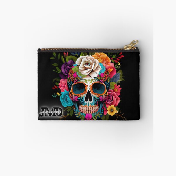 Item preview, Beautiful Floral Sugar Skull 2 of 4 designed and sold by Jenson Major.