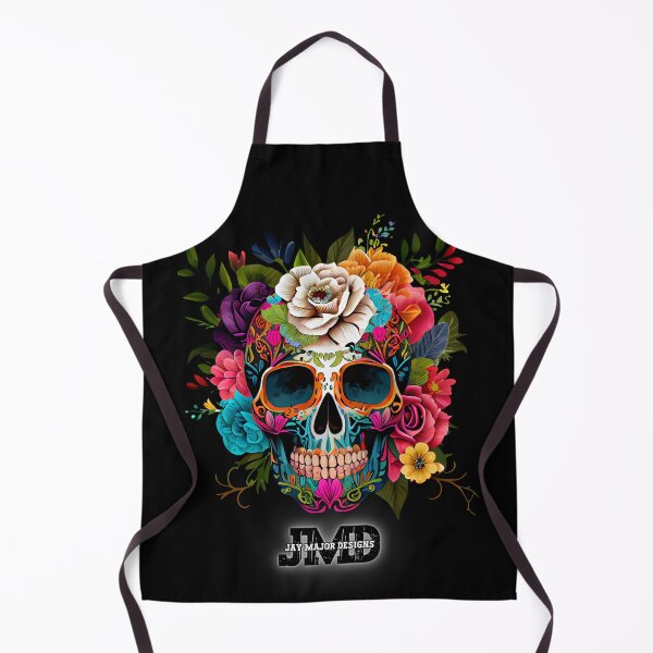 Item preview, Beautiful Floral Sugar Skull 2 of 4 designed and sold by Jenson Major.