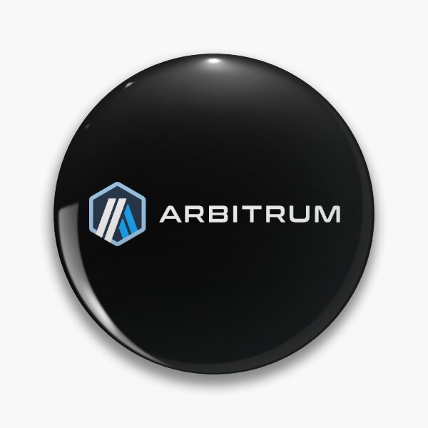 Item preview, Arbitrum ARB Crypto Altcoin -  A Timeless Fusion of Symbol and White Typography designed and sold by CryptoMoods.