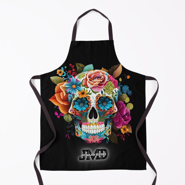 Item preview, Beautiful Floral Sugar Skull 4 of 4 designed and sold by Jenson Major.