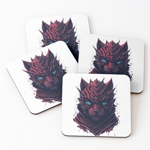 Item preview, Evil ninja tiger design designed and sold by Mikevirtualshop.