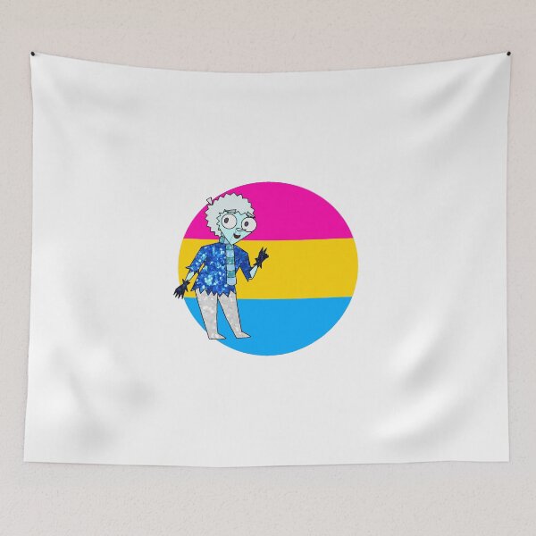 Item preview, Snow Miser Pansexual Flag designed and sold by TheGothDork.