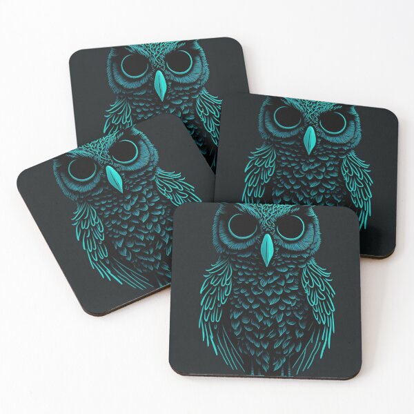 Item preview, Ghostly Owl Design Pattern Print designed and sold by randomtdesigns.