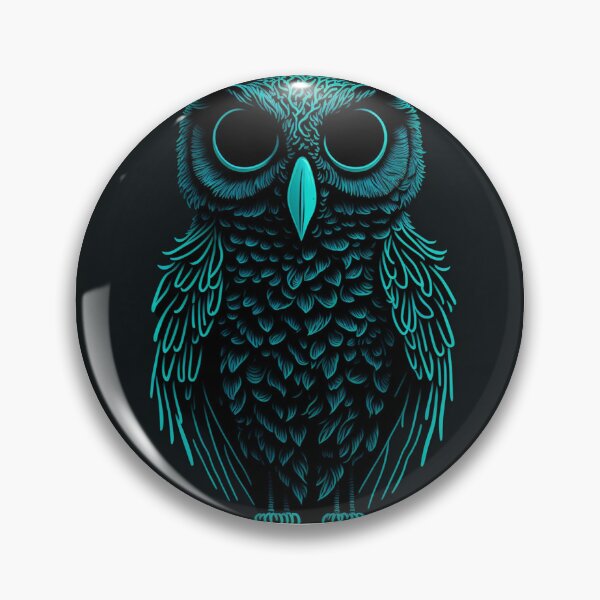 Item preview, Ghostly Owl Design Pattern Print designed and sold by randomtdesigns.