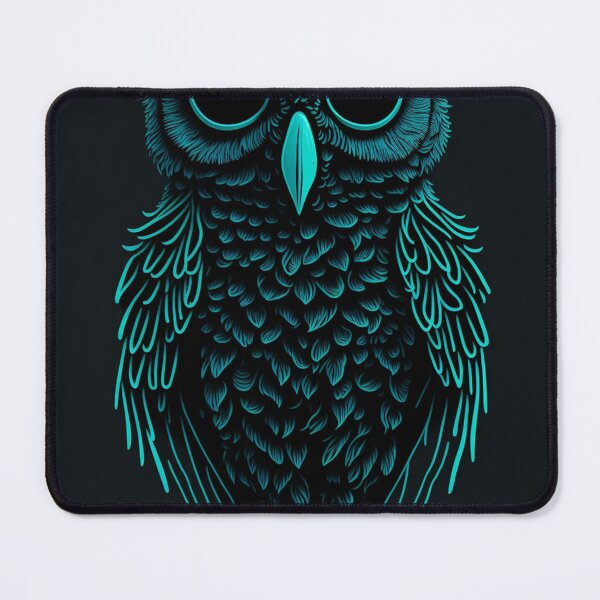 Item preview, Ghostly Owl Design Pattern Print designed and sold by randomtdesigns.