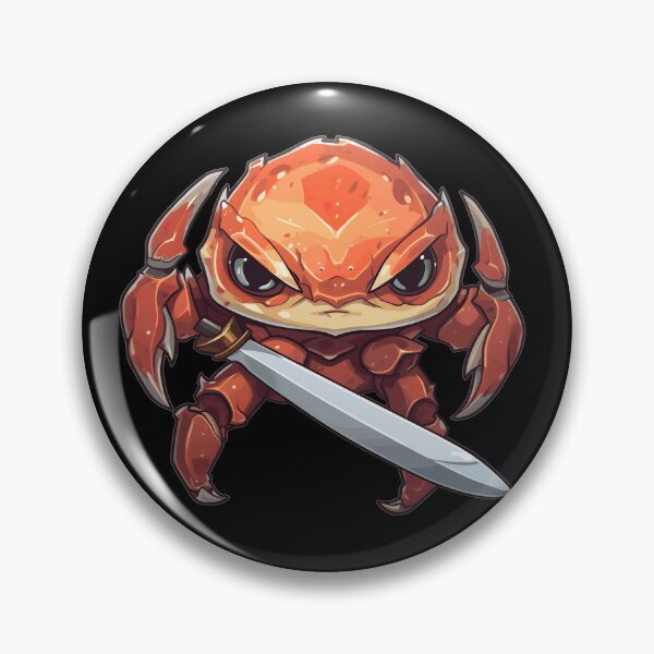 Item preview, Crab With Knife designed and sold by ImageTcraft.