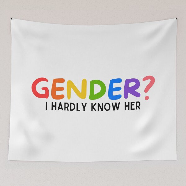 Item preview, Gender? I Hardly Know Her designed and sold by festivalzone.