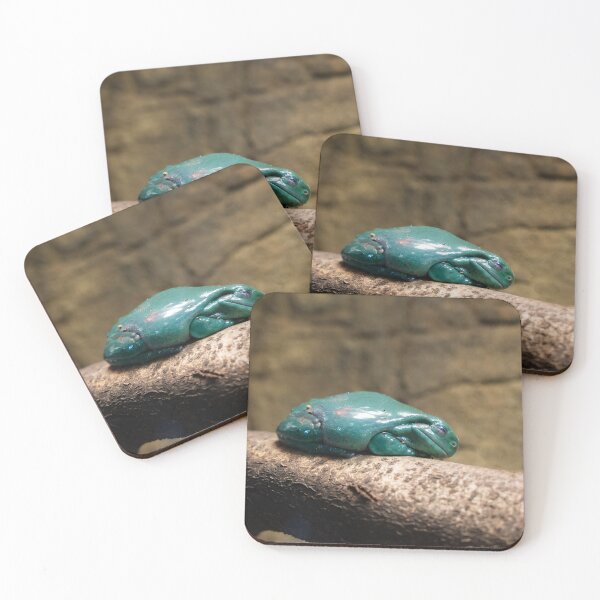Item preview, Sleeping green tree frog designed and sold by emrstudioart.