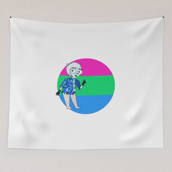 Item preview, Snow Miser Polysexual Flag designed and sold by TheGothDork.