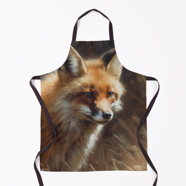 Item preview, Beautiful Oil painting of a fox designed and sold by SPECTRA005.
