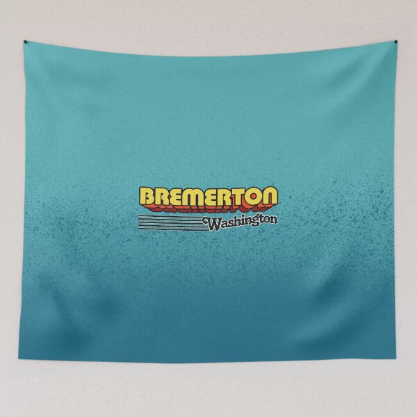 Item preview, Bremerton, Washington | Retro Stripes designed and sold by retroready.
