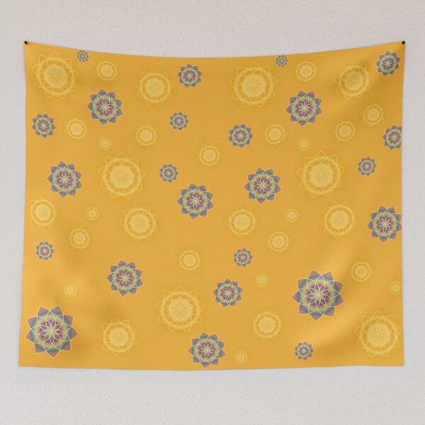 Item preview, Colorful print with mandalas designed and sold by Martapp.