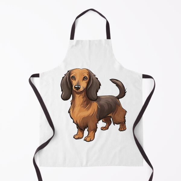 Item preview, long hair dachshund designed and sold by lavroshh.