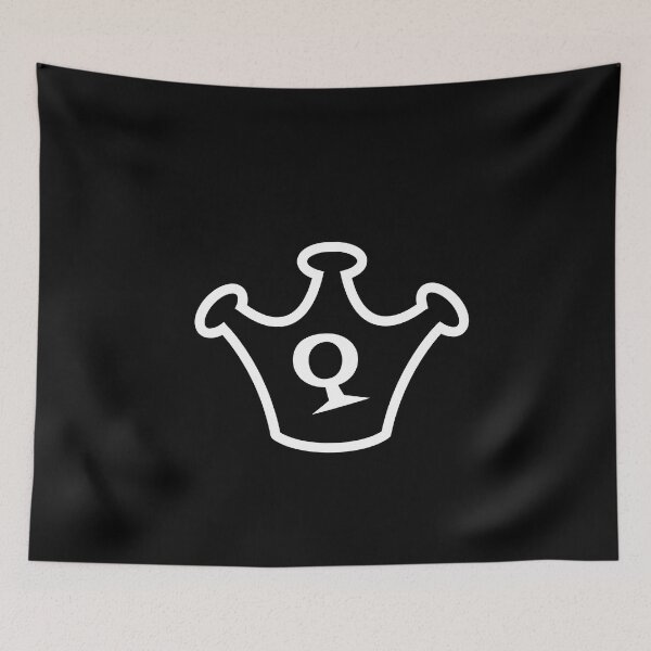 Item preview, Lil' Queenie Logo White designed and sold by ArtofDissent.