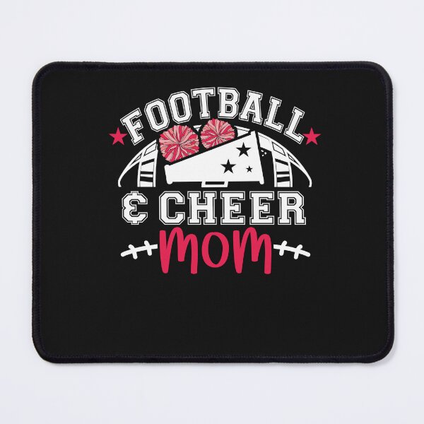 Item preview, Football and Cheer Mom Cheerleading Mom Football designed and sold by mainana78.