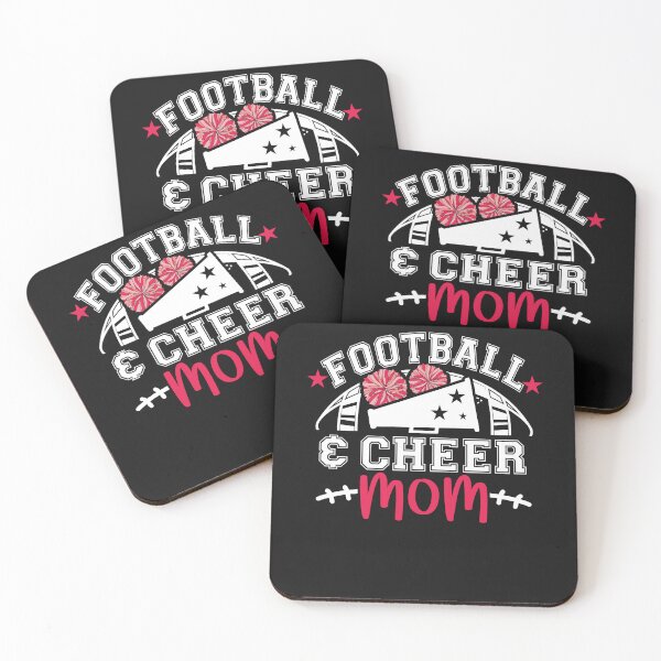 Item preview, Football and Cheer Mom Cheerleading Mom Football designed and sold by mainana78.