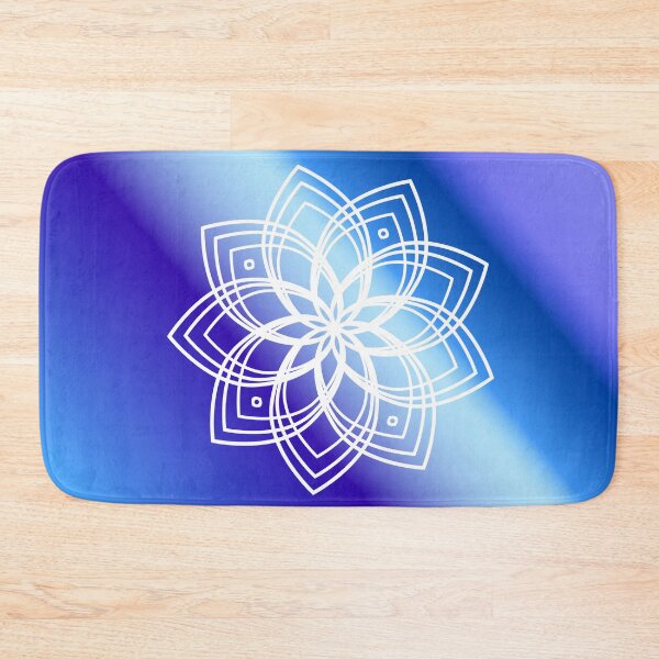 Item preview, Blue and withe mandala design designed and sold by Martapp.