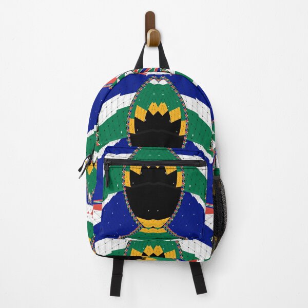 Item preview, Attractive original abstract geometric artwork, inspired by the South African flag in a vintage style. designed and sold by Ralek.