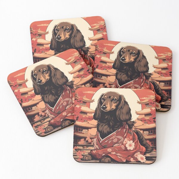 Item preview, long hair dachshund designed and sold by lavroshh.