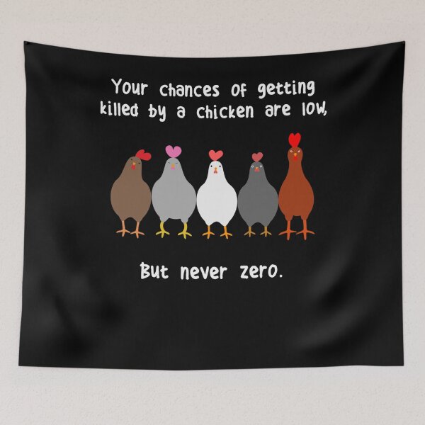 Item preview, Never Zero Chicken  designed and sold by RoberDelattre.