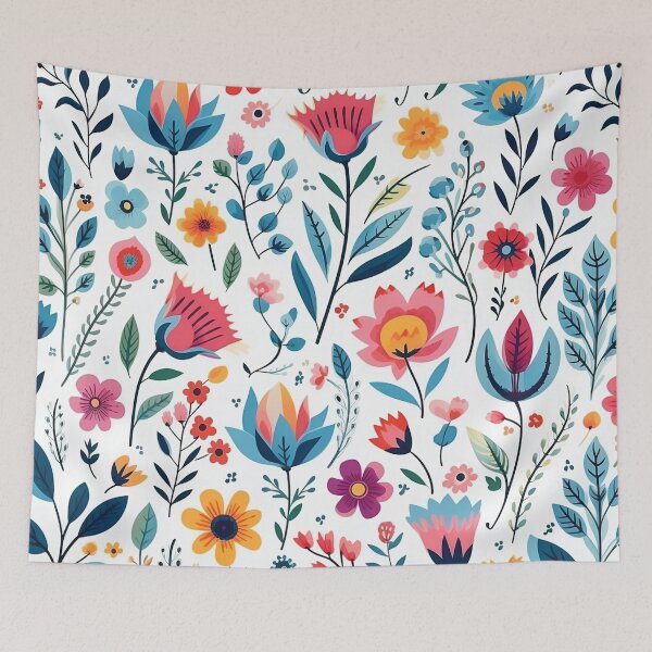 Item preview, Vivid Blossom Symphony Pattern designed and sold by ShopWilPrints.