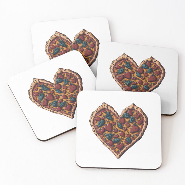 Item preview, Pizza heart, pizza heart designed and sold by nkasdesigns.