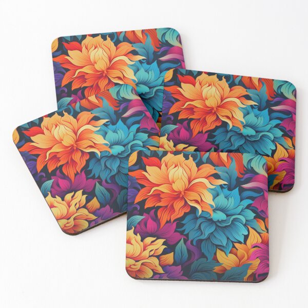 Item preview, Floral abstraction designed and sold by Harmony Fox.