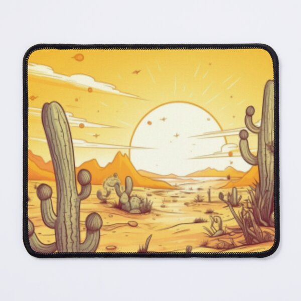 Item preview, Beautiful painting of desert cactus designed and sold by SPECTRA005.