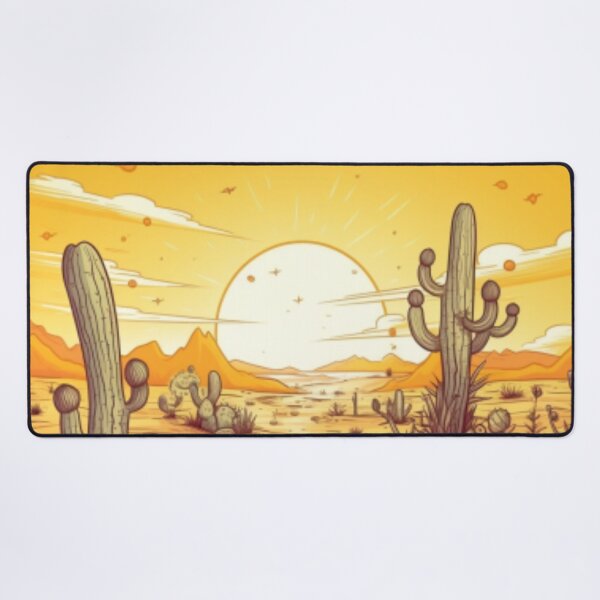 Item preview, Beautiful painting of desert cactus designed and sold by SPECTRA005.