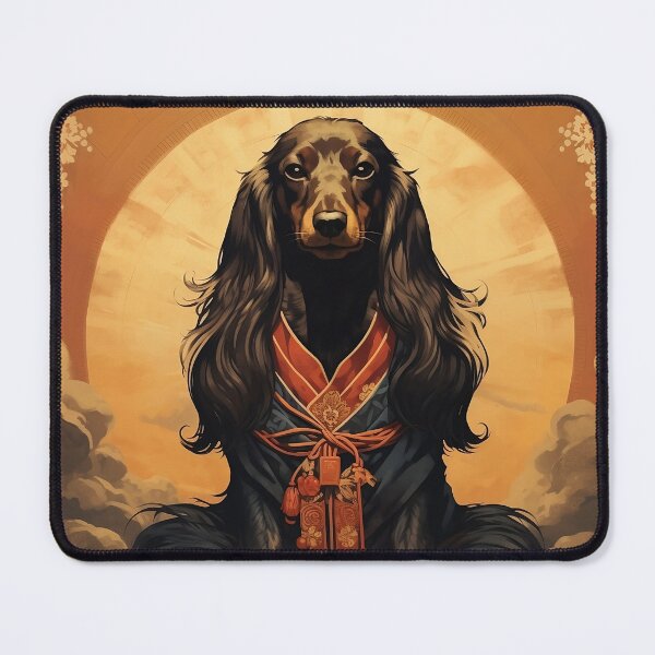 Item preview, long hair dachshund designed and sold by lavroshh.